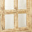 Large Reclaimed Wood Window Mirror