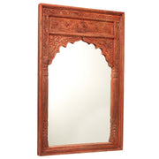 Terracotta Arched Wall Mirror