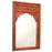 Terracotta Arched Wall Mirror