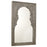 Arched Reclaimed Wood Wall Mirror