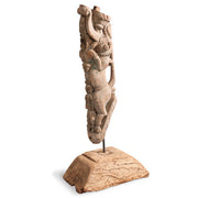 Indian Vintage Yali Carving on Stand