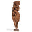Carved Wooden Bracket on Iron Stand