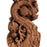 Carved Wooden Bracket on Iron Stand
