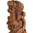 Carved Wooden Bracket on Iron Stand