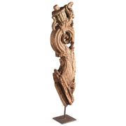 Vintage Carved Wooden Bracket on Stand