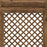 Pair of Lattice Window Panels