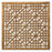 Geometric Square Lattice Panel