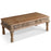 Carved Vintage Takhat Coffee Table