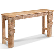 Carved Indian Wooden Console