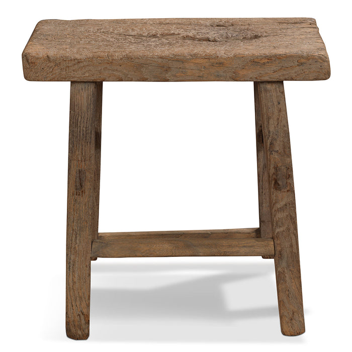 Chaino Stool Antique Rustic Chinese Stool — Kayu Home