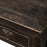 Black Lacquer Three Drawer Desk