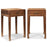 Pair of Antique Elm Side Tables