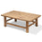 Rustic Pine Low Coffee Table