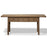 Natural Elm Three Drawer Console
