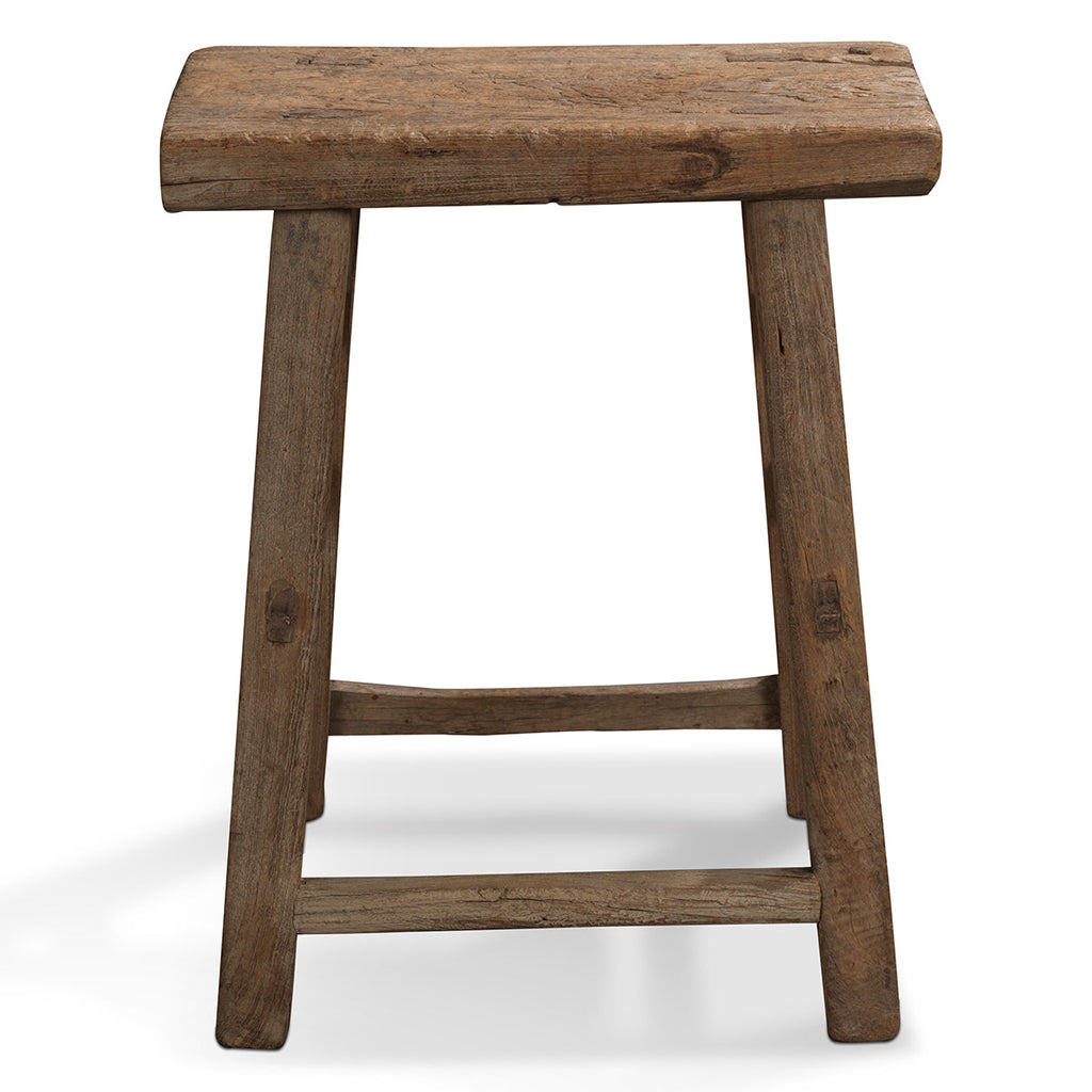 Tall Chinese Antique Stool — Kayu Home
