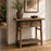 Elm Two Drawer Side Table