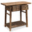Elm Two Drawer Side Table