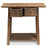 Elm Two Drawer Side Table