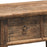 Elm Two Drawer Side Table