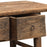 Elm Two Drawer Side Table