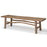 Rustic Low Elm Bench