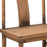 Pair of Antique Elm Yoke Back Side Chairs
