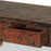 Black and Red Kang Table with Drawers
