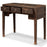 Three Drawer Black Antique Elm Desk