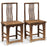 Pair of Elm Shanxi Side Chairs