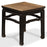 Pair of Waisted Dark Elm Stools