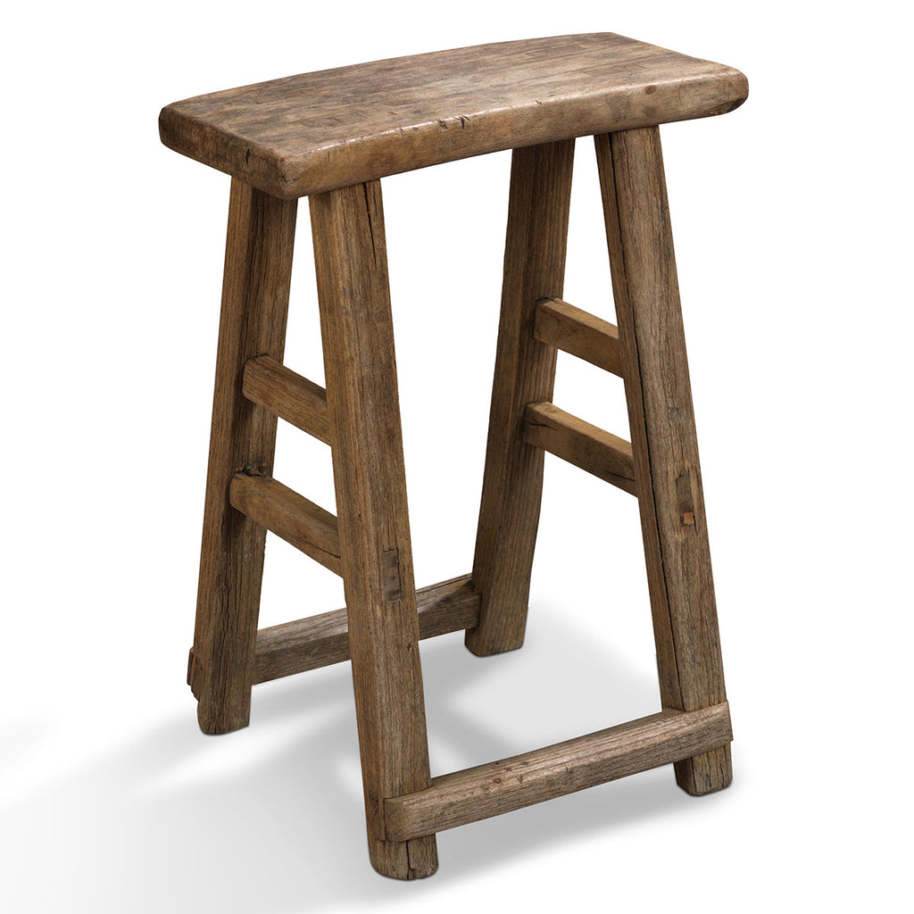 Tall Narrow Chinese Stool — Kayu Home