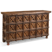 Cross Design Pithara Storage Chest