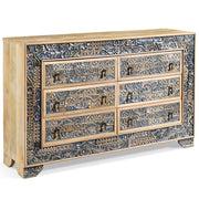 Chest of Drawers with Relief Carving