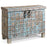Indian Pithara Distressed Blue Storage Chest