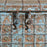 Indian Pithara Distressed Blue Storage Chest