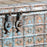 Indian Pithara Distressed Blue Storage Chest