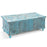 Vintage Distressed Blue Blanket Chest Coffee Table