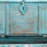 Vintage Distressed Blue Blanket Chest Coffee Table