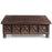 Cross Fronted Vintage Indian Storage Chest Coffee Table