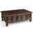 Cross Fronted Vintage Indian Storage Chest Coffee Table