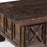 Cross Fronted Vintage Indian Storage Chest Coffee Table
