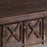 Cross Fronted Vintage Indian Storage Chest Coffee Table