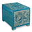 Blue Painted Indian Pitara Box