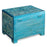 Blue Painted Indian Pitara Box