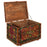 Red Painted Wooden Box