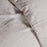 Borba Hemp and Cotton Duvet Cover, Espresso
