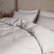 Borba Hemp and Cotton Duvet Cover, Espresso