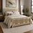 Lattice Bed, Natural Elm