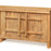 Large Acacia Wood Sideboard