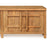 Large Acacia Wood Sideboard